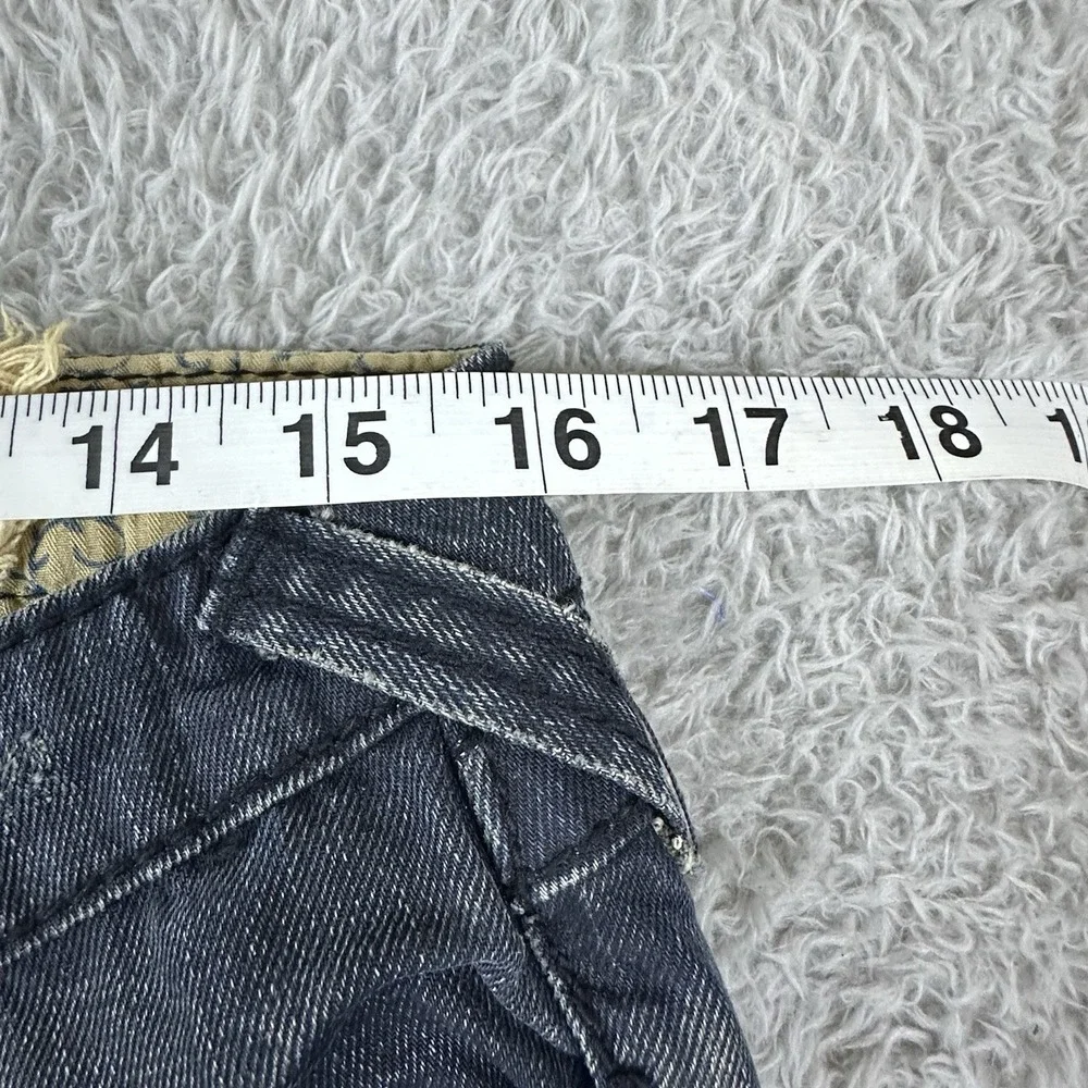 Stitch's Y2K Women's 29 Authentic Seminole Rocky‎ Bootcut Denim Jeans Distressed